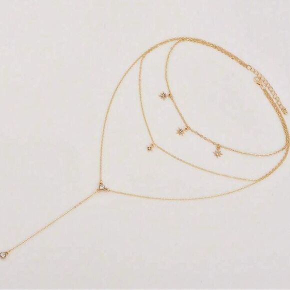 Diamond necklace A854 - Picture 2 of 4